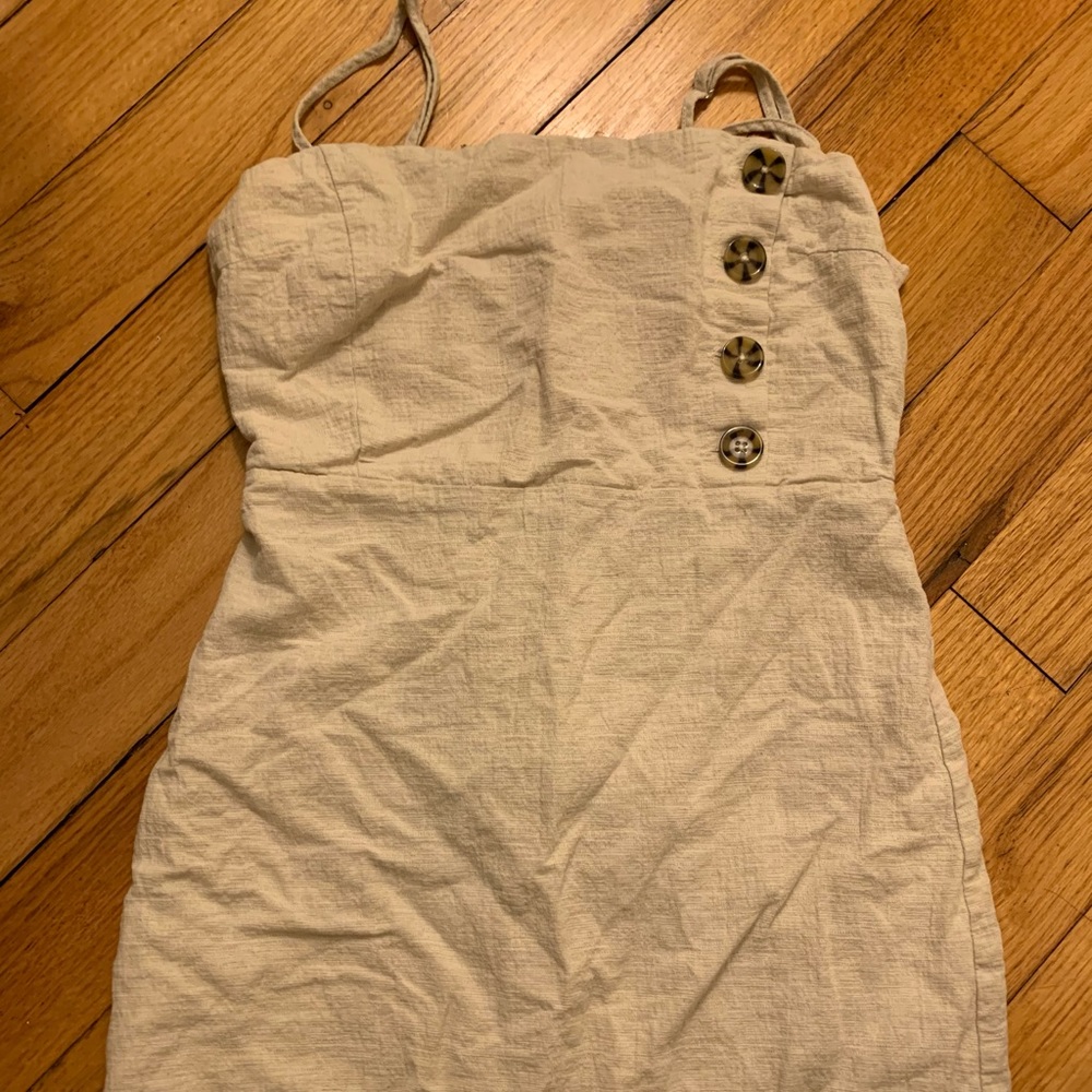 Linen Mini Dress